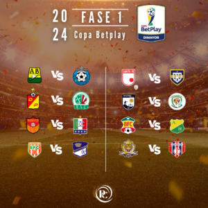 Copa BetPlay 2024 Fase 1