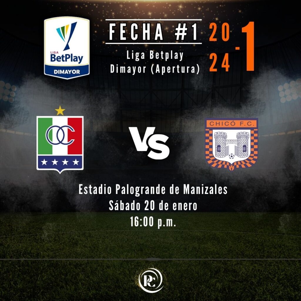 Once Caldas VS Boyacá Chicó