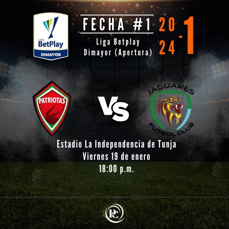 Patriotas Boyacá VS Jaguares FC